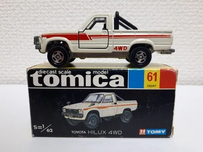 Tomica - No.61 Toyota Hilux Color White Made In Japan - Image 1 of 4