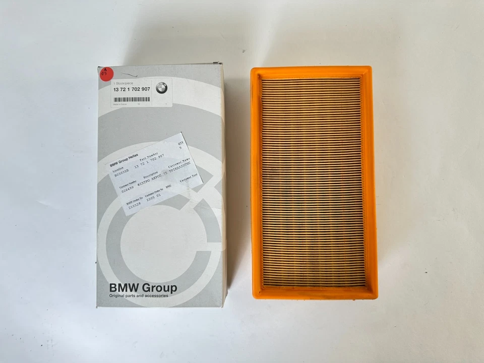 BMW Air Filter 13721702907 LX 494 – Fits E38 750iL & E53 X5 3.0/4.8 L – OEM Qual Foto 1 de 1