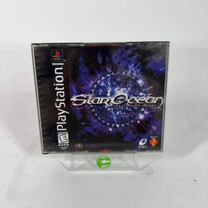 Star Ocean: The Second Story (Sony PlayStation 1 PS1, 1999) Completo con Manual - Imagen 1 de 10