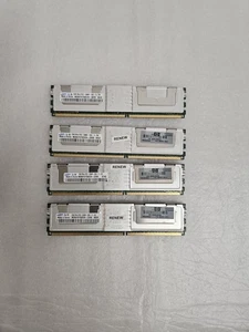 Samsung 8GB (4x2GB) M395T5750EZ4 2Rx4 PC2-5300F 667MHz Server Memory RAM - Picture 1 of 3