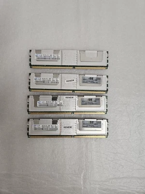 Samsung 8GB (4x2GB) M395T5750EZ4 2Rx4 PC2-5300F 667MHz Server Memory RAM - Image 1 of 3