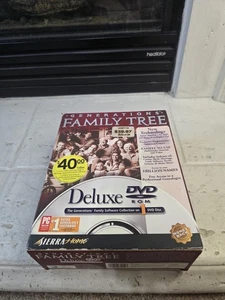 Generations Family Tree Deluxe DVD Rom Sierra Home Sealed  - Picture 1 of 8