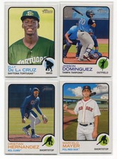 2022 Topps Heritage Minor League SP SHORT PRINT #201-220 - PICK FROM LOT