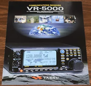 BROCHURE: RICEVITORE COMUNICAZIONI YAESU VR-5000 - Foto 1 di 1