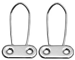 SHOULDER HARNESS HOOK 2PC SET GM CHEVELLE - Picture 1 of 1