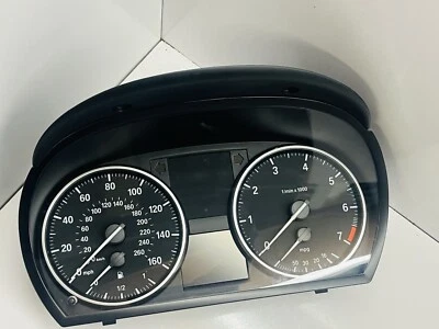 SPEEDOMETER INSTRUMENT CLUSTER BMW 3 Series E91 E90 318i N43B20A 9187053 2008 - Image 1 of 4