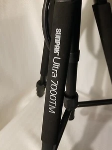 Sunpak - PlatinumPlus Ultra 7000TM 2-in-1 58" Tripod Black - Picture 1 of 15