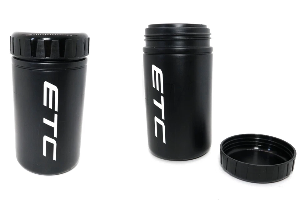 2x ETC Bike Tool Storage Cans - 400ml - Fits Standard Bike Water Bottle Cage - Image 1 of 3