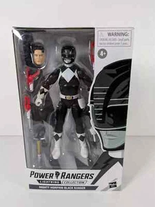 Figura Hasbro Power Rangers Lightning Collection Mighty Morphin Black Ranger 6" - Imagen 1 de 4