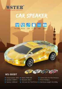 WS- 980BT - Wireless Bluetooth speaker - Lamborghini Shped - Picture 1 of 4