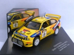 WOW EXTREMADAMENTE RARO Asiento Córdoba WRC E1 #9 Rovanpera Safari 1999 1:43 Skid-Spark - Imagen 1 de 3