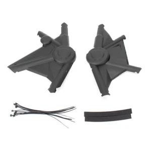 Black Upper Side Frame Panel Guard Protect Cover For BMW R1200GS/ADV 2013-2017 - Picture 1 of 6