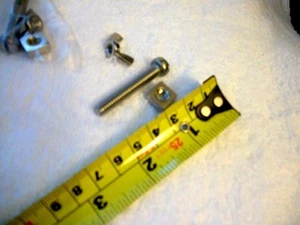 1946-1954 Chevrolet Truck Air Cleaner Stainless Steel Pinch Bolt, Nut, & Wingnut - Picture 1 of 4