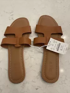 Damen Gr. 6 J. CREW Sandalen Cyprus Roasted Pecan hellbraun Leder Sandale 36,5 - Bild 1 von 4