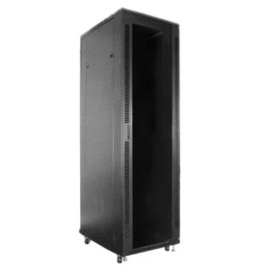 Pre-Built 42U 19" 600x600mm Deep Floor Standing Cabinet - Image 1 of 4
