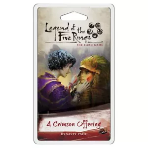 La Leggenda dei Cinque Anelli LCG: A Crimson Offering Dynasty Pack - Foto 1 di 1