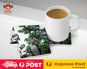 COASTER COFFEE DRINKING MAT|BEAUTIFUL STORK BIRD #2 - Imagen 1 de 21