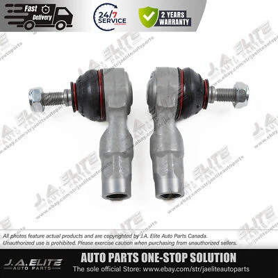 Extremo de barra de amarre exterior delantero izquierdo y derecho 2 piezas apto para Maserati Quattroporte GT GC Foto 1 de 4