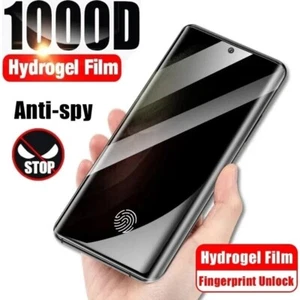 2 x film de protection hydrogel 3D complet iPhone Samsung Xiaomi Pixel Honor protection oculaire - Photo 1 sur 10