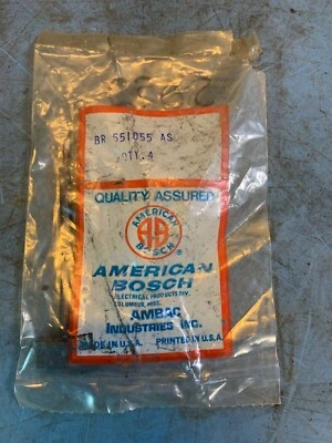 LOTE DE (4) CEPILLOS DE ARRANQUE IP5092 AMERICAN BOSH BR 551055 AS, NUEVO STOCK ANTIGUO  Foto 1 de 4