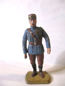 1/32 FIGURINE PLOMB MARECHAL PETAIN 1914 1918 WWI - Imagen 1 de 2