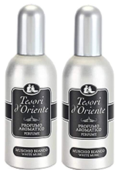 TESORI D´ORIENTE MUSCHIO BIANCO  WHITE MUSK Parfum 2 x 100ml  PROFUMO AROMATICO - Bild 1 von 1