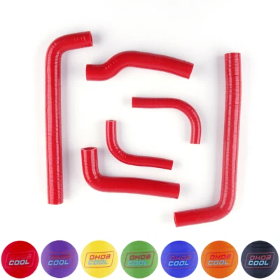 Manguera de radiador de silicona para gas EC200 EC250 EC300 2005 04 03 02 01 1999-2006 Foto 1 de 4