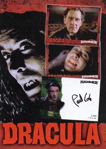 Hammer Horror Platinum Collection, Unstoppable: B12 Binder Card, Dracula - Picture 1 of 1