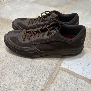 Zapatilla deportiva Merrell Mountain Diggs para hombre ligera de cuero marrón talla 10,5 - Imagen 1 de 9