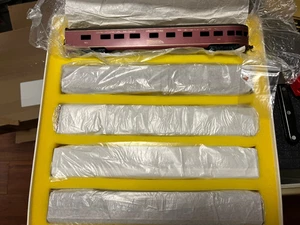 HO BRASS  Norfolk & Western 5 Car Passenger Set Powhatan Arrow Sunset Mint - Picture 1 of 11