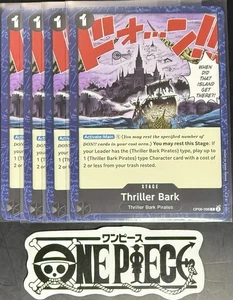4x One Piece OP06-098 C Thriller Bark - English - Regular - Playset - NM/M - Imagen 1 de 1