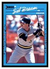 1990 Donruss Best of the NL #33 SID BREAM Pittsburgh Pirates