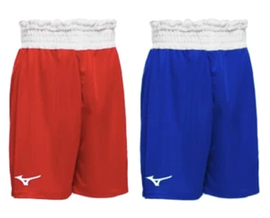 Mizuno Boxing Shorts Trunks Amateur Boxing Competition Uniform Red / Blue MBW-PT - Picture 1 of 4