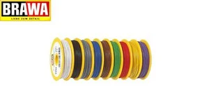 Cable Brawa 3150 cable 0,14 mm² monohilo, anillo de 25 m, púrpura (1 m - 0,25 €) NUEVO + EMBALAJE ORIGINAL - Imagen 1 de 1