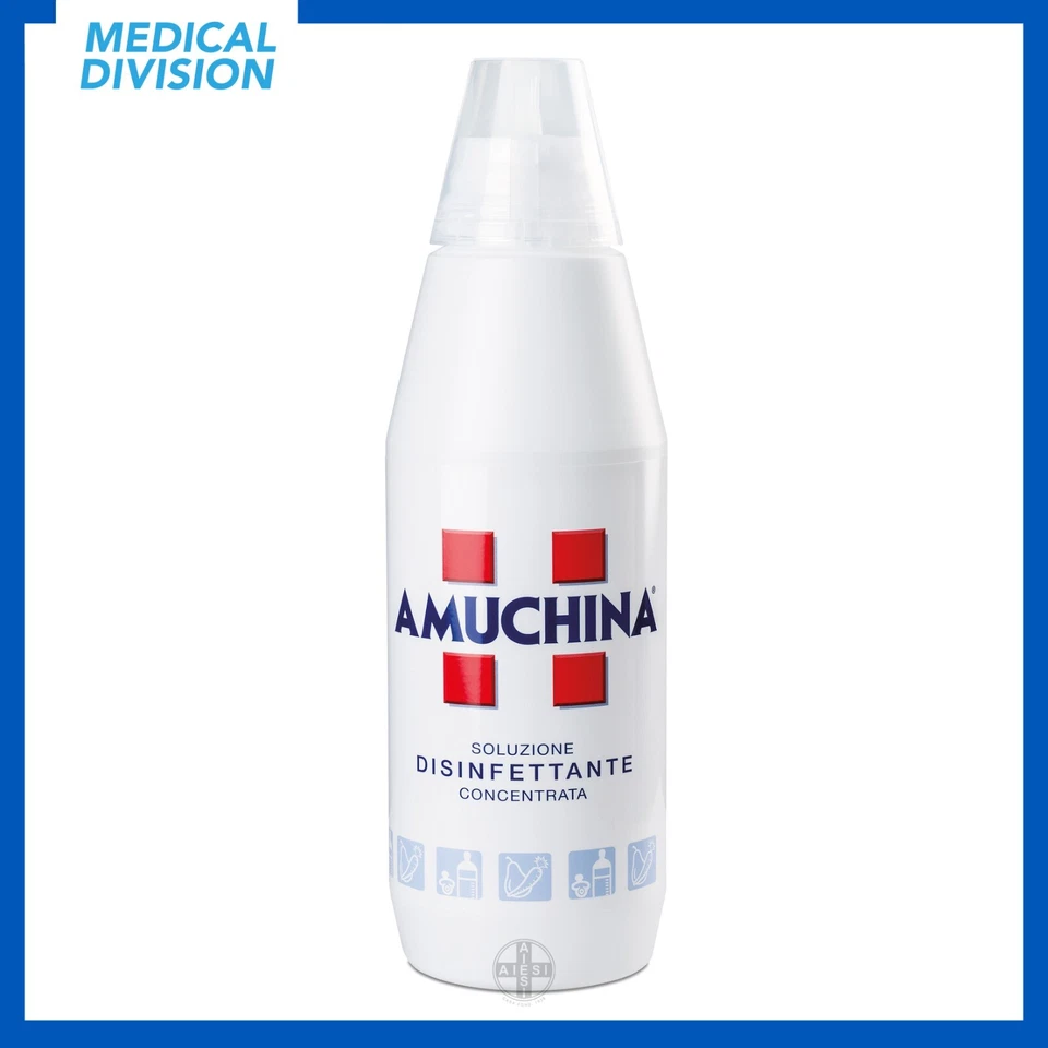 Amuchina soluzione disinfettante concentrata per frutta verdura biberon 1 litro