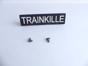 (1) HJ2458 DETAILLAGE 2 TAMPONS LOCOMOTIVE TYPE BB 36000 - Picture 1 of 1
