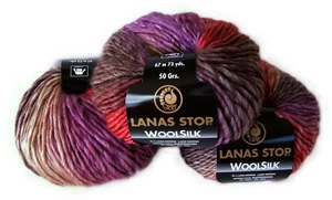WOOLSILK LANAS STOP Merino Seide FARBVERLAUF 289 Gradient yarn silk merinowool - Bild 1 von 8