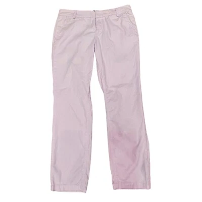 Saks Fifth Avenue Women’s Pale Pink Ankle Pants, Size 6 - Image 1 of 4