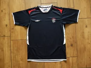 GLASGOW RANGERS VINTAGE FOOTBALL TRAINING SHIRT JERSEY ,MENS S - Picture 1 of 4