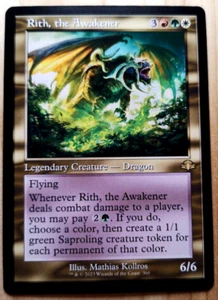 Rith, The Awakener - Retro Frame - Dominaria Remastered - MTG - NM - EN - 366 - Picture 1 of 1
