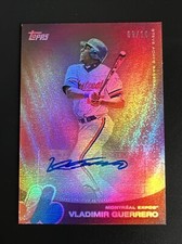 2022 Topps x Steve Aoki Party Vladimir Guerrero Sr. Purple Autograph Auto /10
