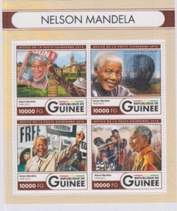 R604. Stamps - Guinea - MNH - Famous People - Nelson Mandela - Picture 1 of 6