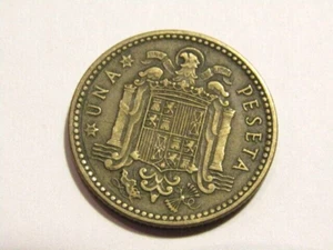 Moneda de 1 Peseta España 1947 (49) - Imagen 1 de 6