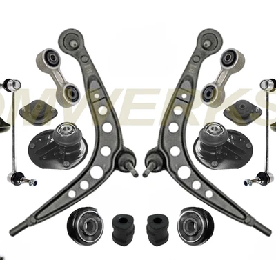 KIT RECONSTRUCCIÓN SUSPENSIÓN PUNTALES AMORTIGUADORES BMW E36 M3 94 95 96 97 98 99 Foto 1 de 4