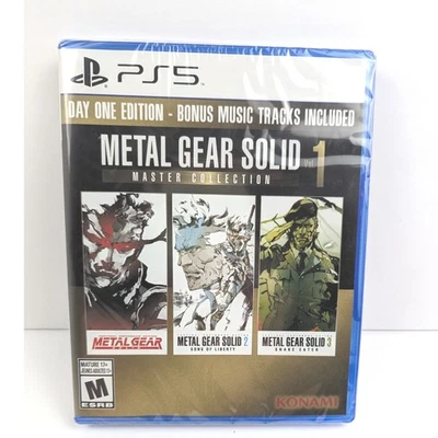 Metal Gear Solid: Master Collection Vol. 1 (Sony PlayStation 5 PS5, 2023) Foto 1 de 4