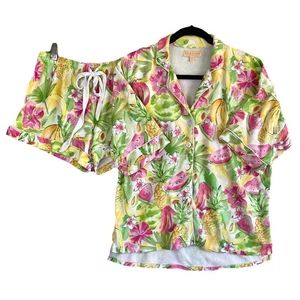 Pigiama PJ Salvage set donna S Thats banane stampa frutta corto 2 pezzi RHTBPJ - Foto 1 di 10