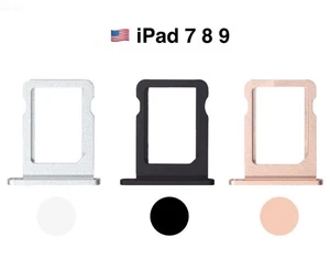 ✅ SIM Card Tray Replacement for iPad 7 / iPad 8 / iPad 9 WiFi + Cellular OEM - Picture 1 of 4