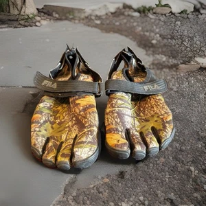 FILA Skeletoes EZ Slide camouflage Running Barefoot Shoes Sneakers Men’s Size 11 - Picture 1 of 7