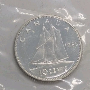 Canada 1966 10 cent silver Proof like sealed - Picture 1 of 2