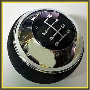 POMELLO LEVA CAMBIO PER MINI ONE COOPER S 01-06 R50 R52 R53 IMPUGNATURA 6 MARCE - Foto 1 di 3